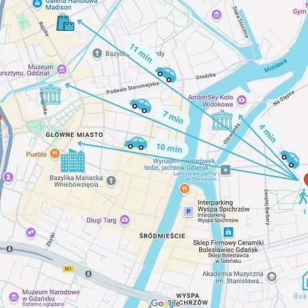 Lägenhet Seredino Navy Apartment- Modern Comfort In A Quiet Location, 5 Minutes To Old Town & Seaside Gdańsk